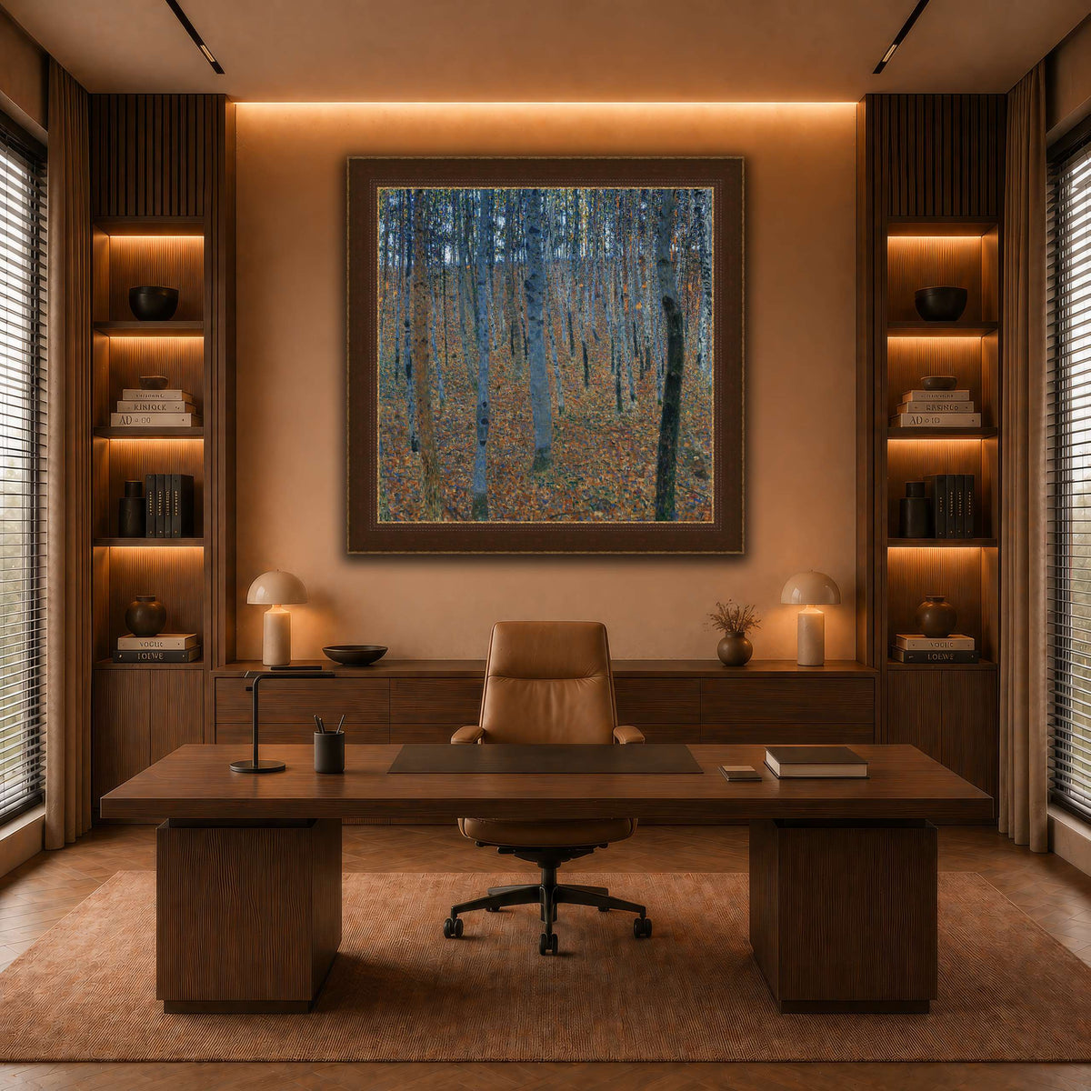 Gustav_Klimt_-_Beech_Grove_I_ warm-office