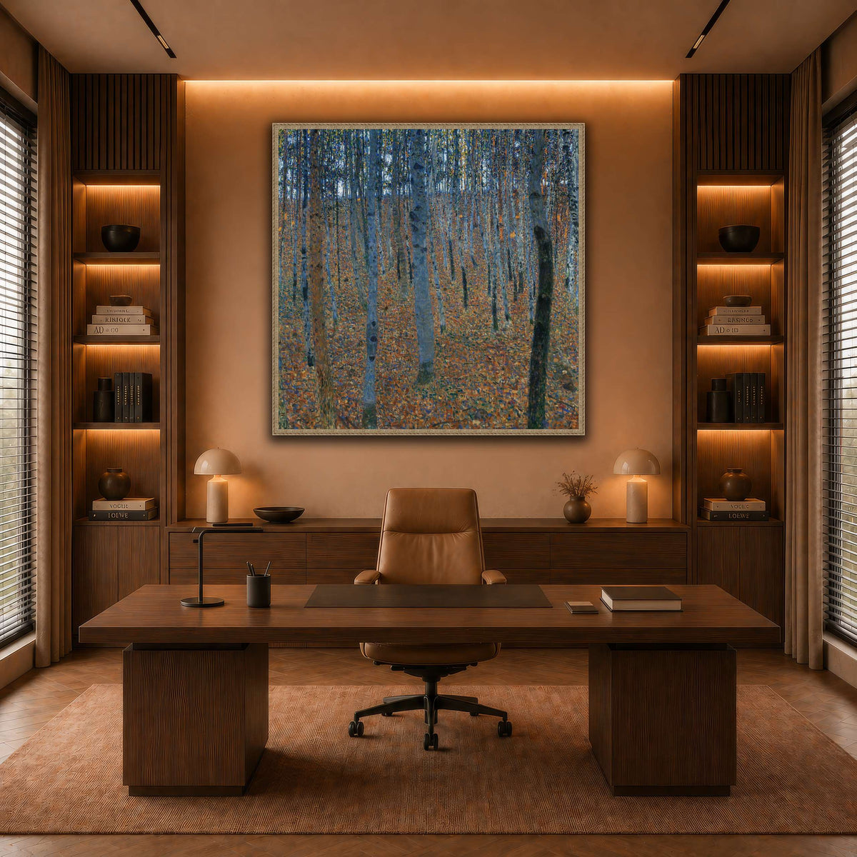 Gustav_Klimt_-_Beech_Grove_I_ warm-office