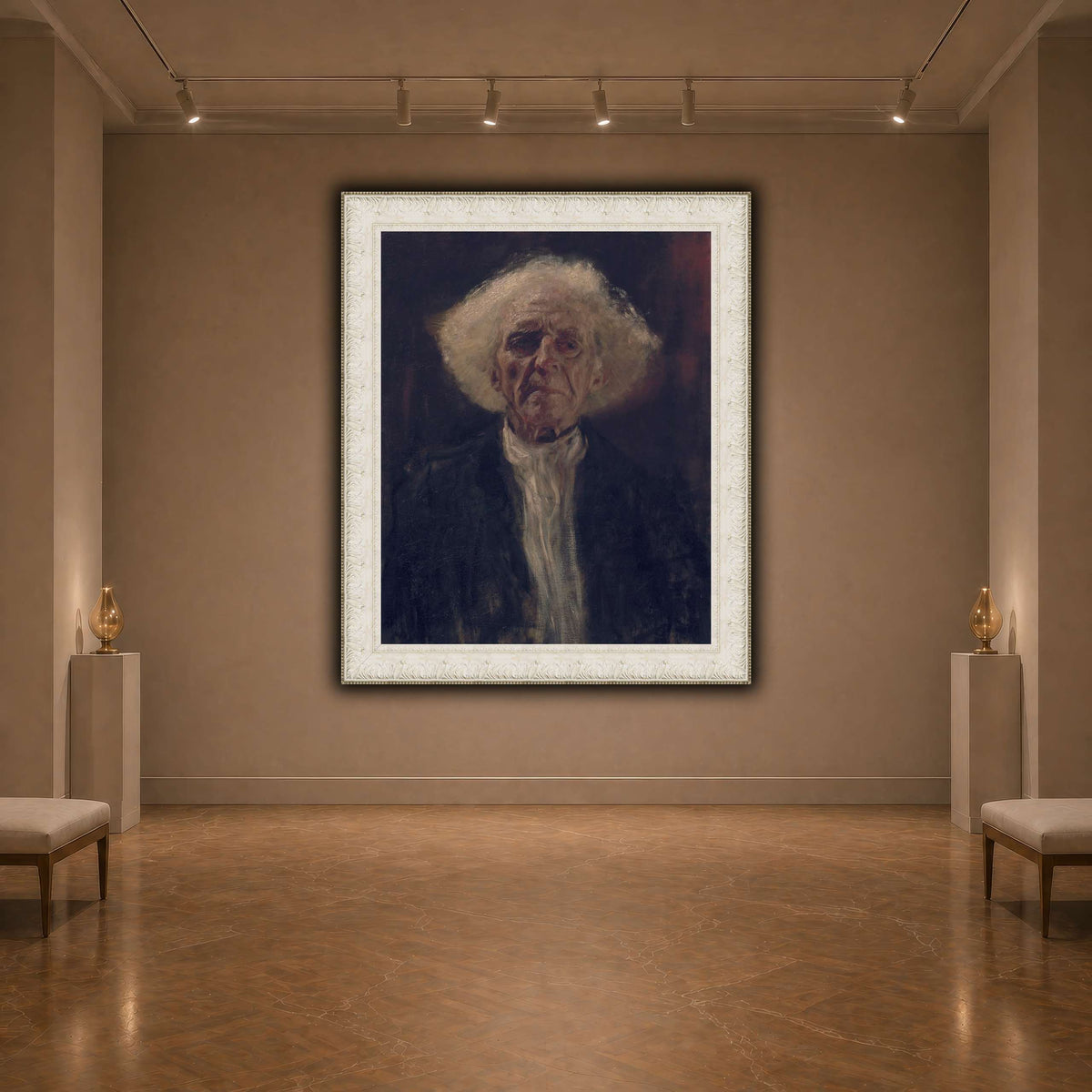 Gustav_Klimt_-_Blind_Man_ dark neutral-agallery