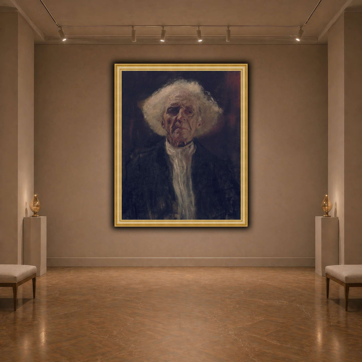 Gustav_Klimt_-_Blind_Man_ dark neutral-agallery