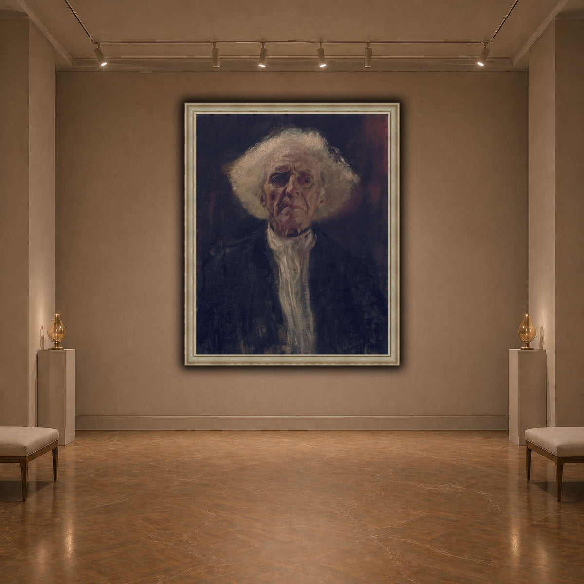 Gustav_Klimt_-_Blind_Man_ dark neutral-agallery
