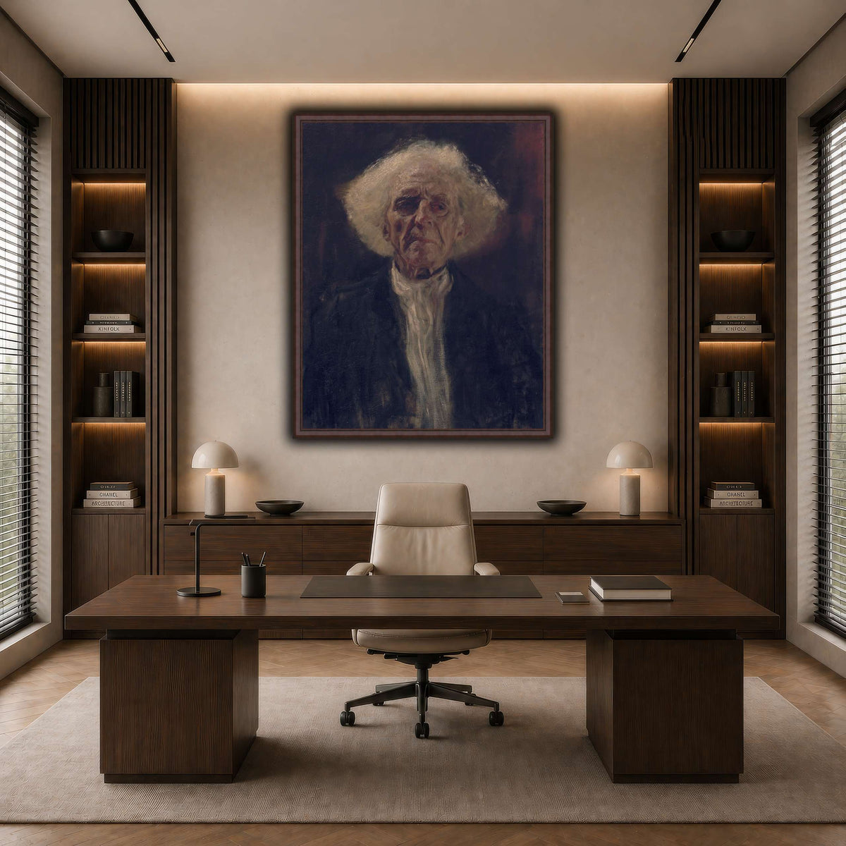 Gustav_Klimt_-_Blind_Man_ dark neutral-office