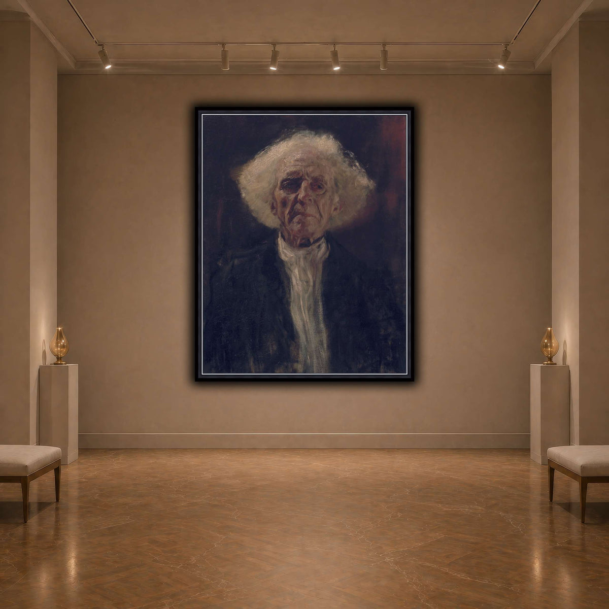 Gustav_Klimt_-_Blind_Man_ dark neutral-agallery