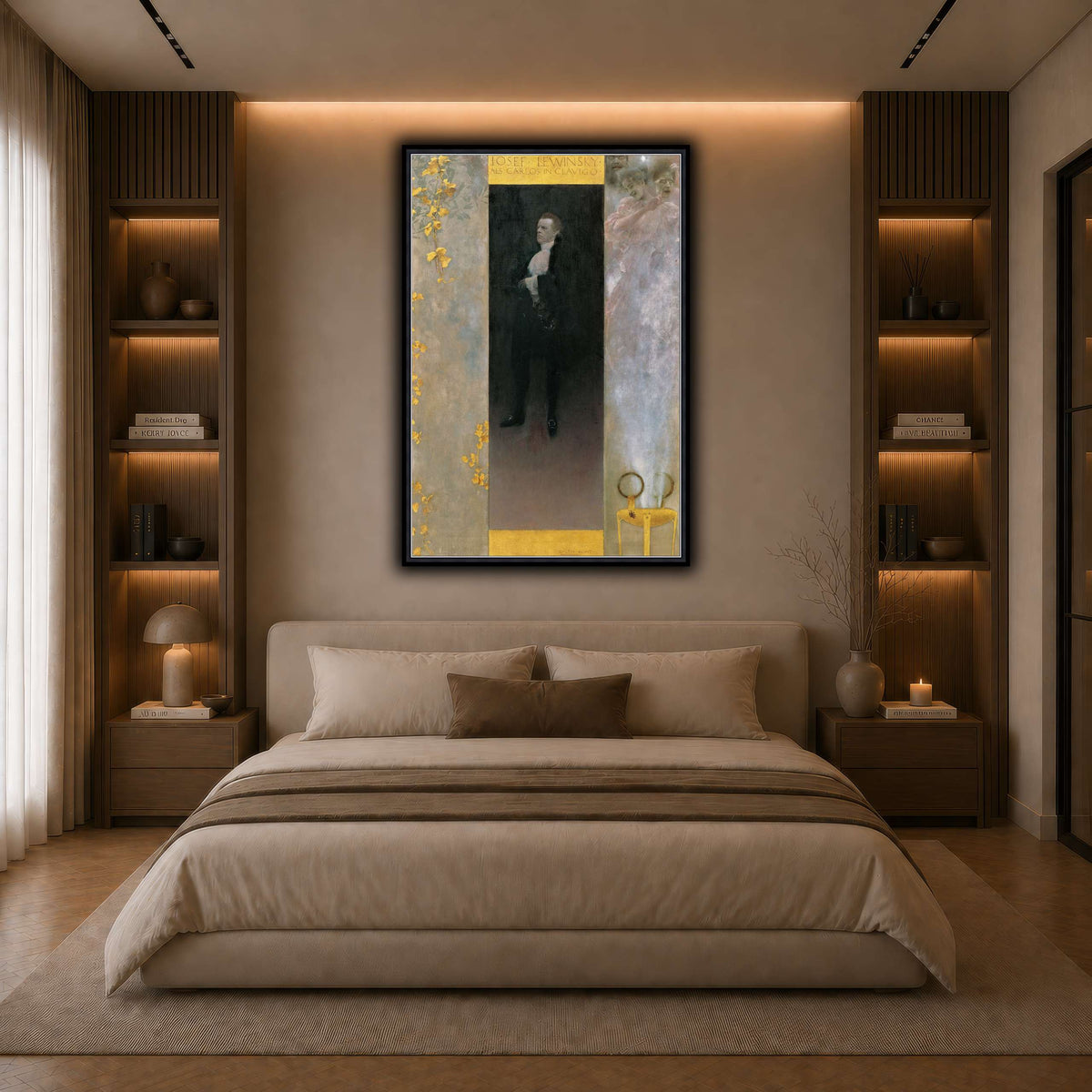Gustav_Klimt_-_Josef_Lewinsky_als_Carlos_in_Clavigo dark neutral-bedroom
