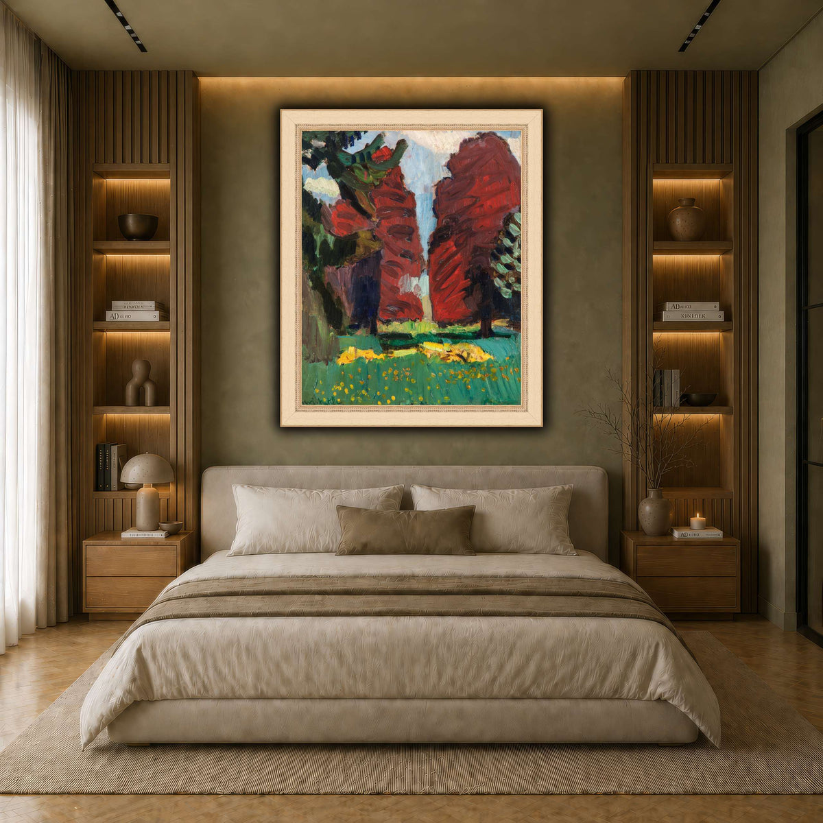 Hêtres_pourpres_Henri_Matisse earth-bedroom