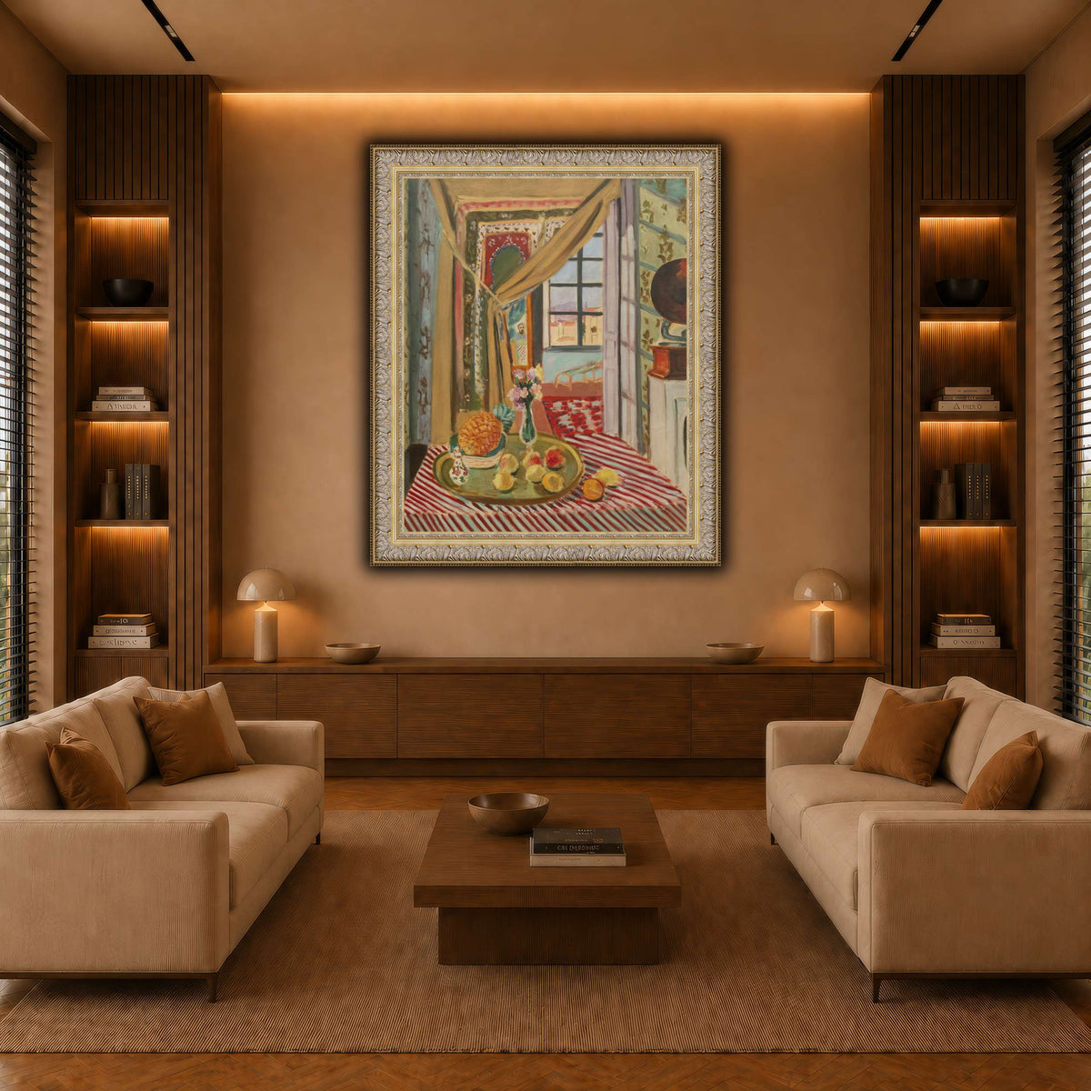 Intérieur_au_phonographe_Henri_Matisse warm-living-room