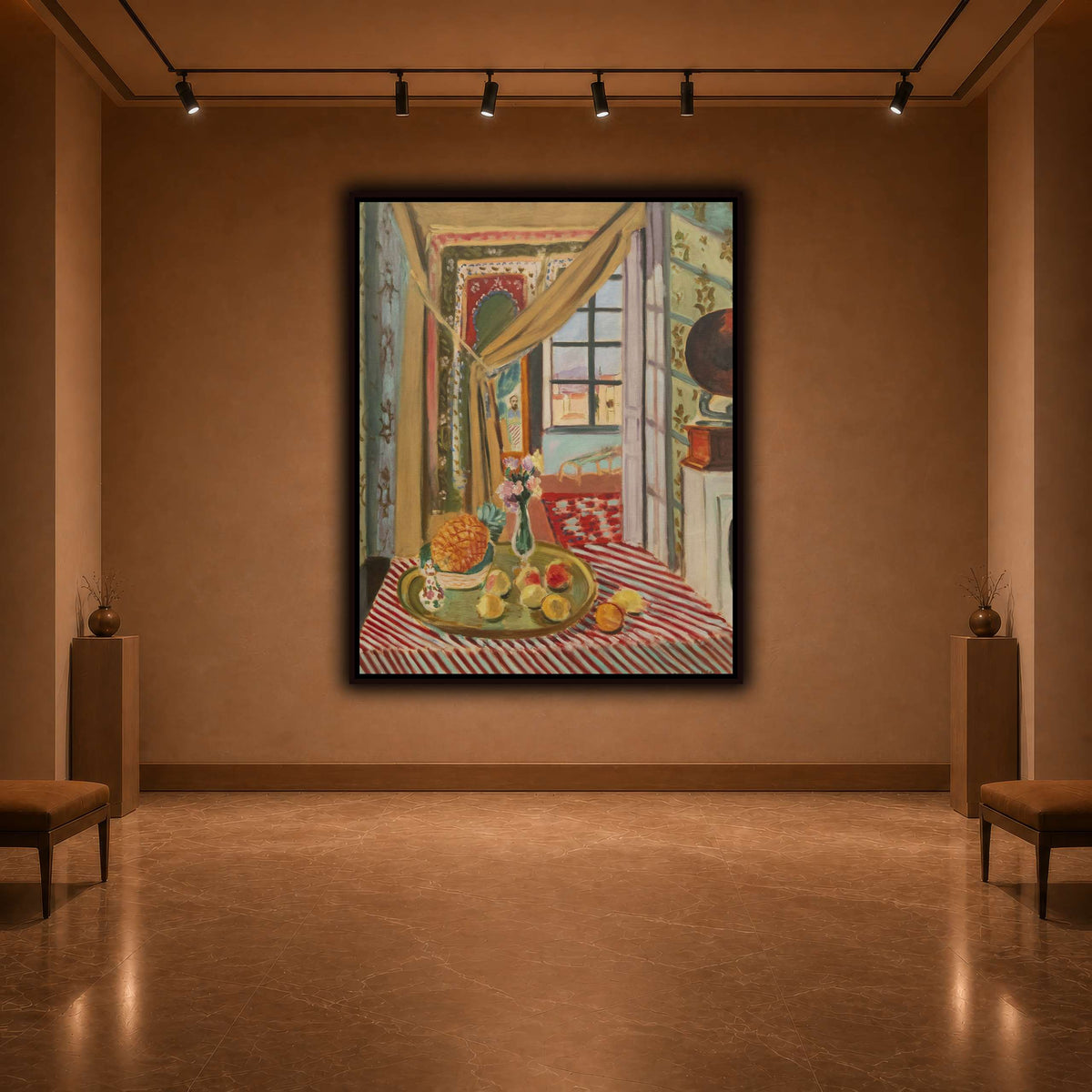 Intérieur_au_phonographe_Henri_Matisse warm-agallery