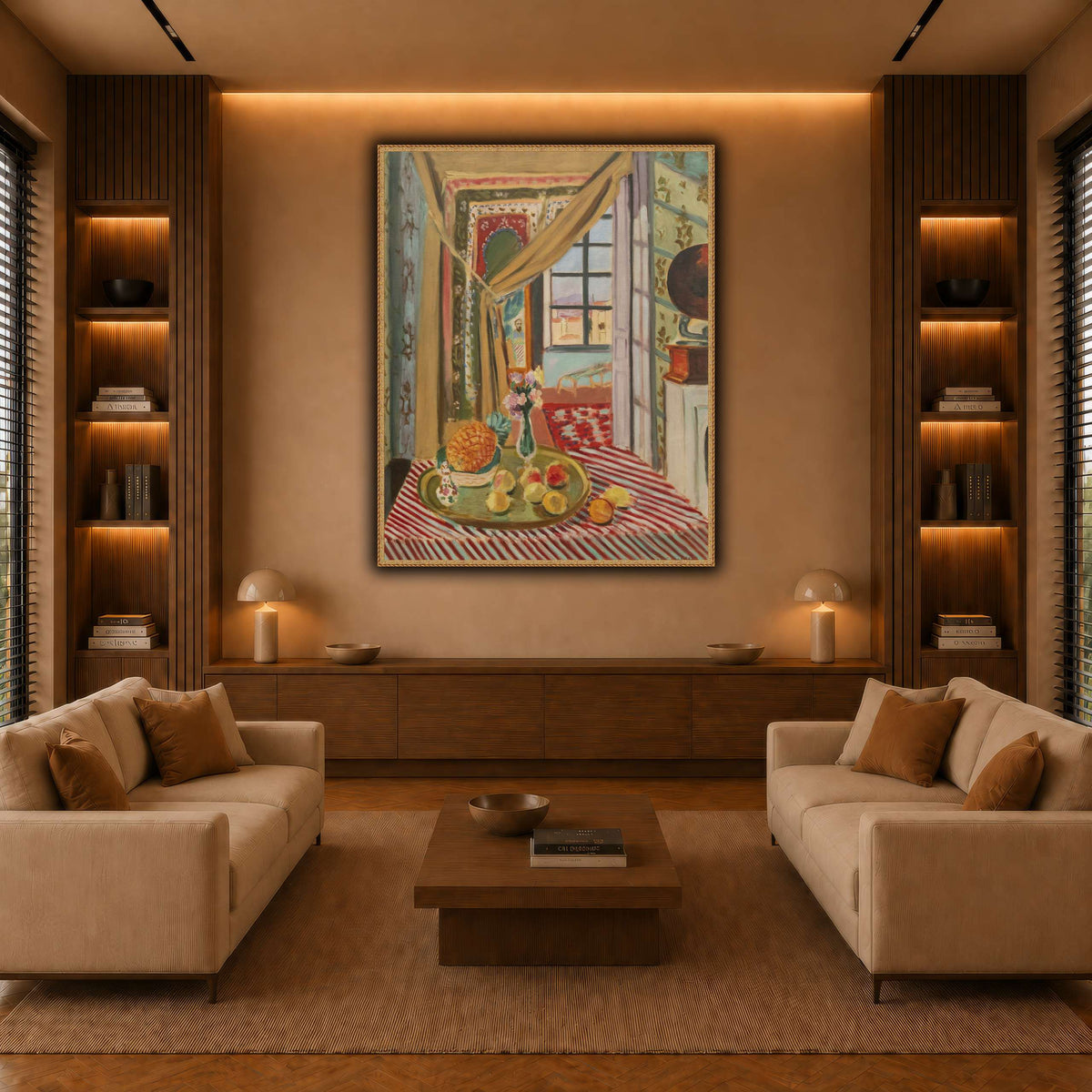 Intérieur_au_phonographe_Henri_Matisse warm-living-room
