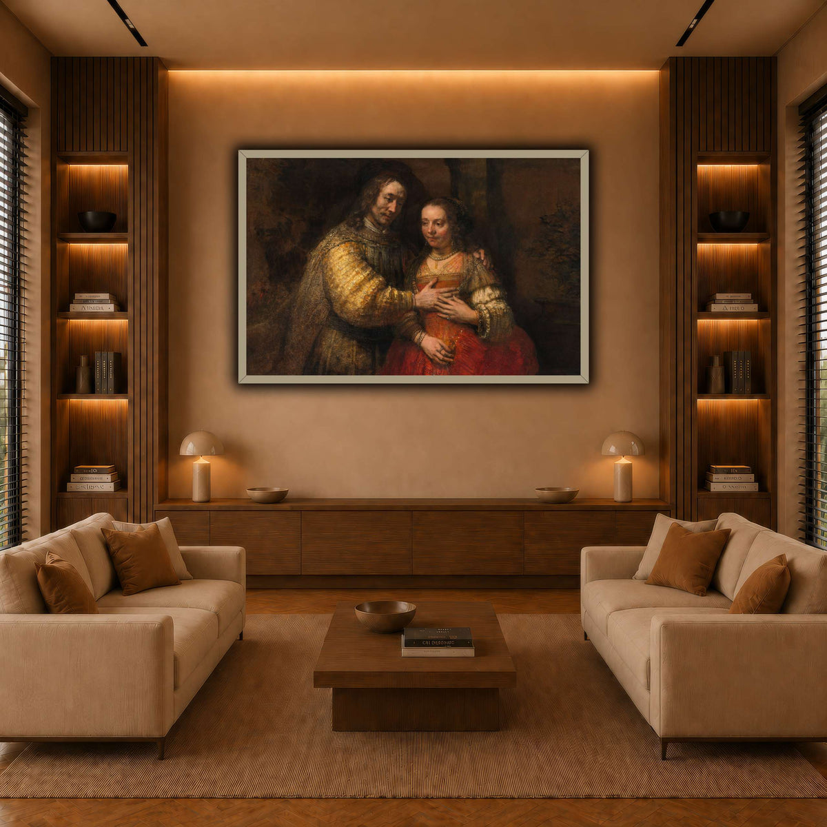 Isaac-and-Rebecca-Known-as-The-Jewish-Bride_Rembrandt-van-Rijn warm-living-room