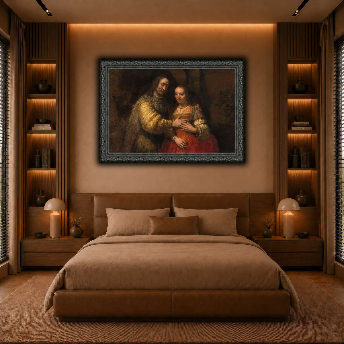 Isaac-and-Rebecca-Known-as-The-Jewish-Bride_Rembrandt-van-Rijn warm-bedroom