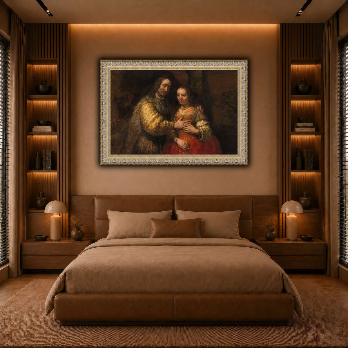 Isaac-and-Rebecca-Known-as-The-Jewish-Bride_Rembrandt-van-Rijn warm-bedroom
