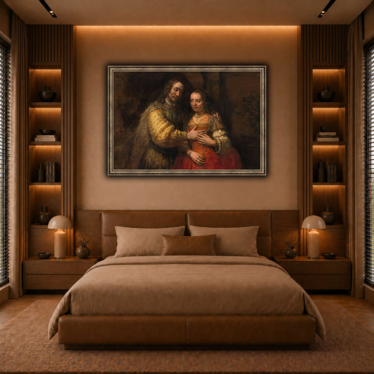 Isaac-and-Rebecca-Known-as-The-Jewish-Bride_Rembrandt-van-Rijn warm-bedroom