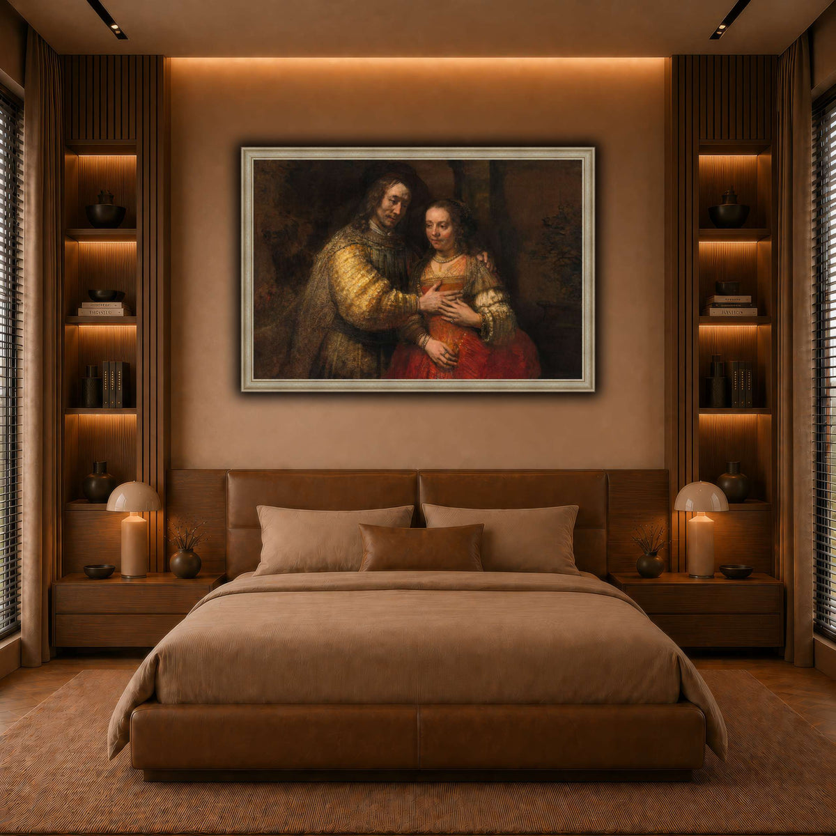 Isaac-and-Rebecca-Known-as-The-Jewish-Bride_Rembrandt-van-Rijn warm-bedroom