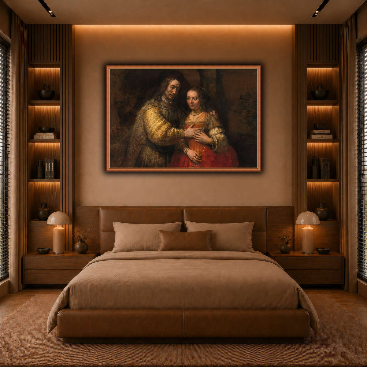 Isaac-and-Rebecca-Known-as-The-Jewish-Bride_Rembrandt-van-Rijn warm-bedroom