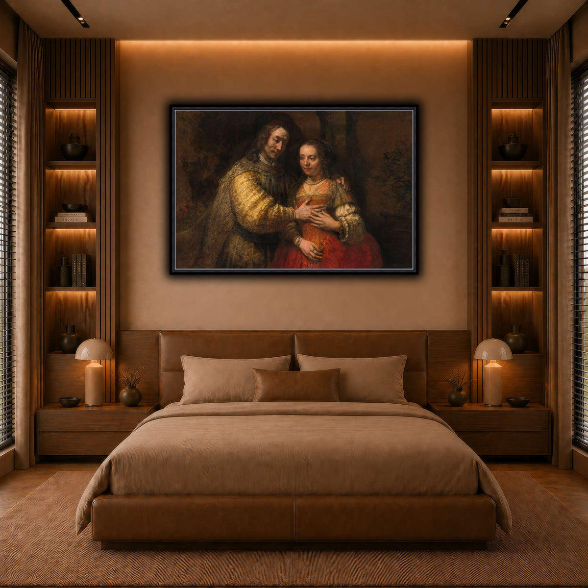 Isaac-and-Rebecca-Known-as-The-Jewish-Bride_Rembrandt-van-Rijn warm-bedroom