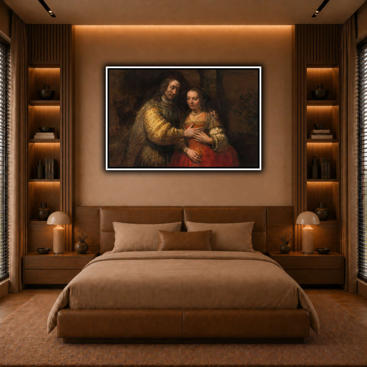 Isaac-and-Rebecca-Known-as-The-Jewish-Bride_Rembrandt-van-Rijn warm-bedroom