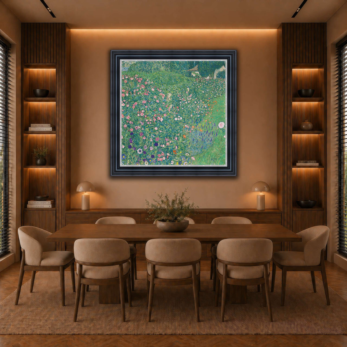Italienische_Gartenlandschaft_(Klimt) warm-dining room