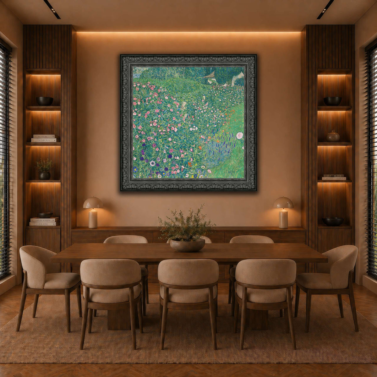 Italienische_Gartenlandschaft_(Klimt) warm-dining room