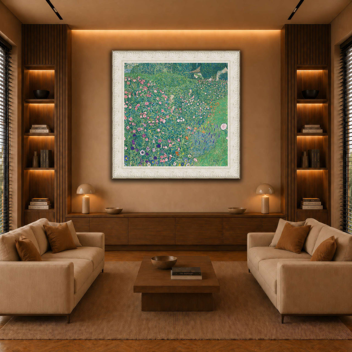 Italienische_Gartenlandschaft_(Klimt) warm-living-room