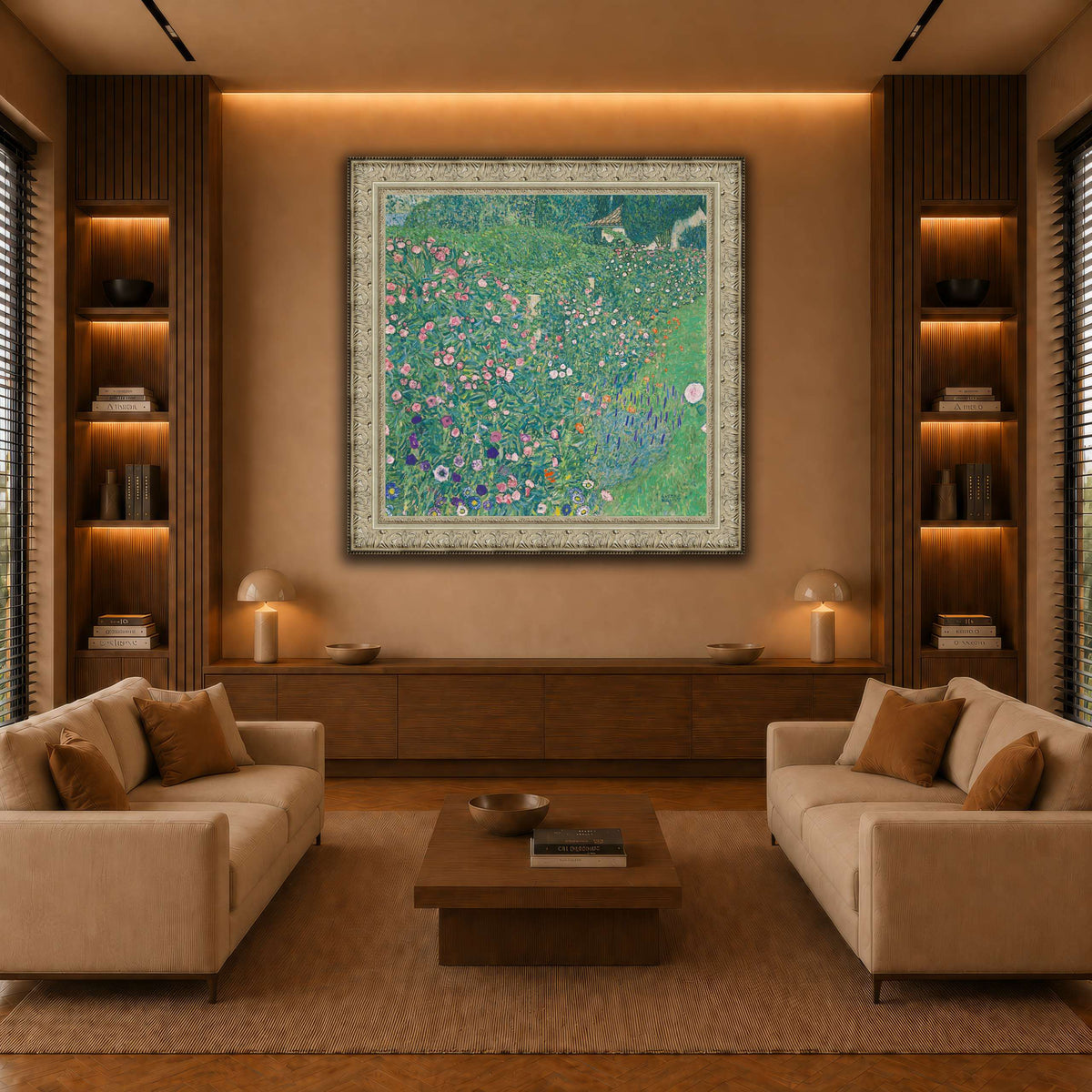 Italienische_Gartenlandschaft_(Klimt) warm-living-room