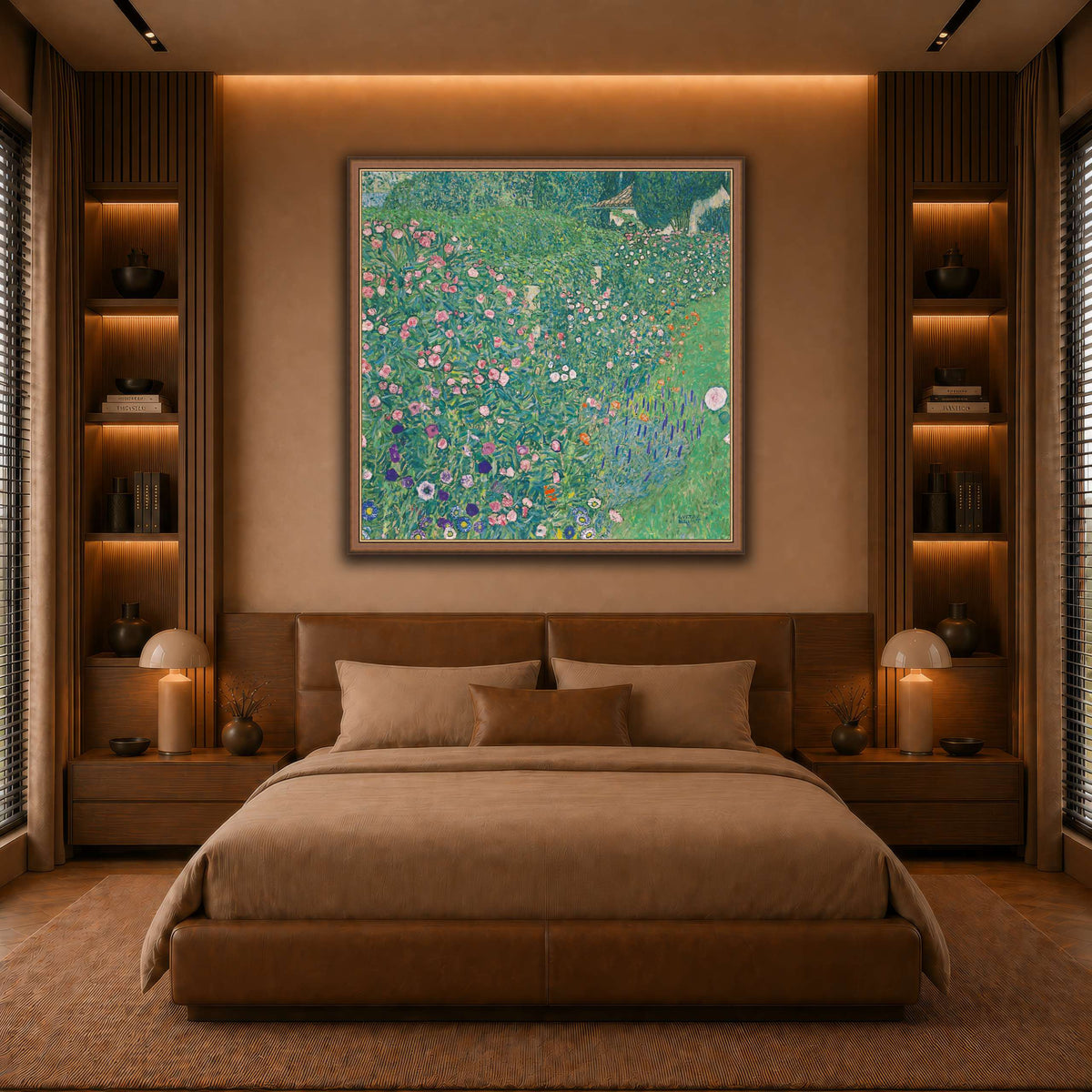 Italienische_Gartenlandschaft_(Klimt) warm-bedroom