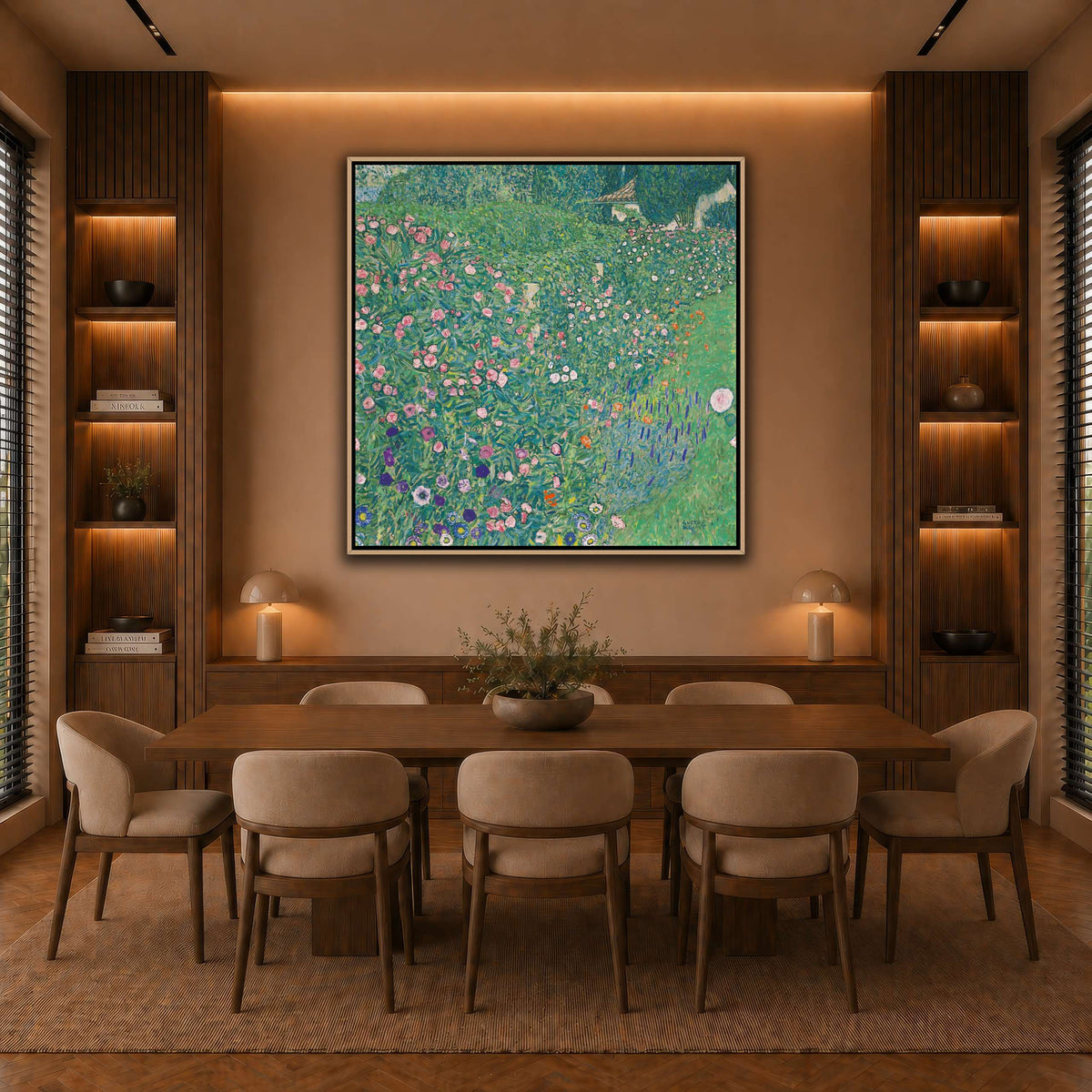 Italienische_Gartenlandschaft_(Klimt) warm-dining room