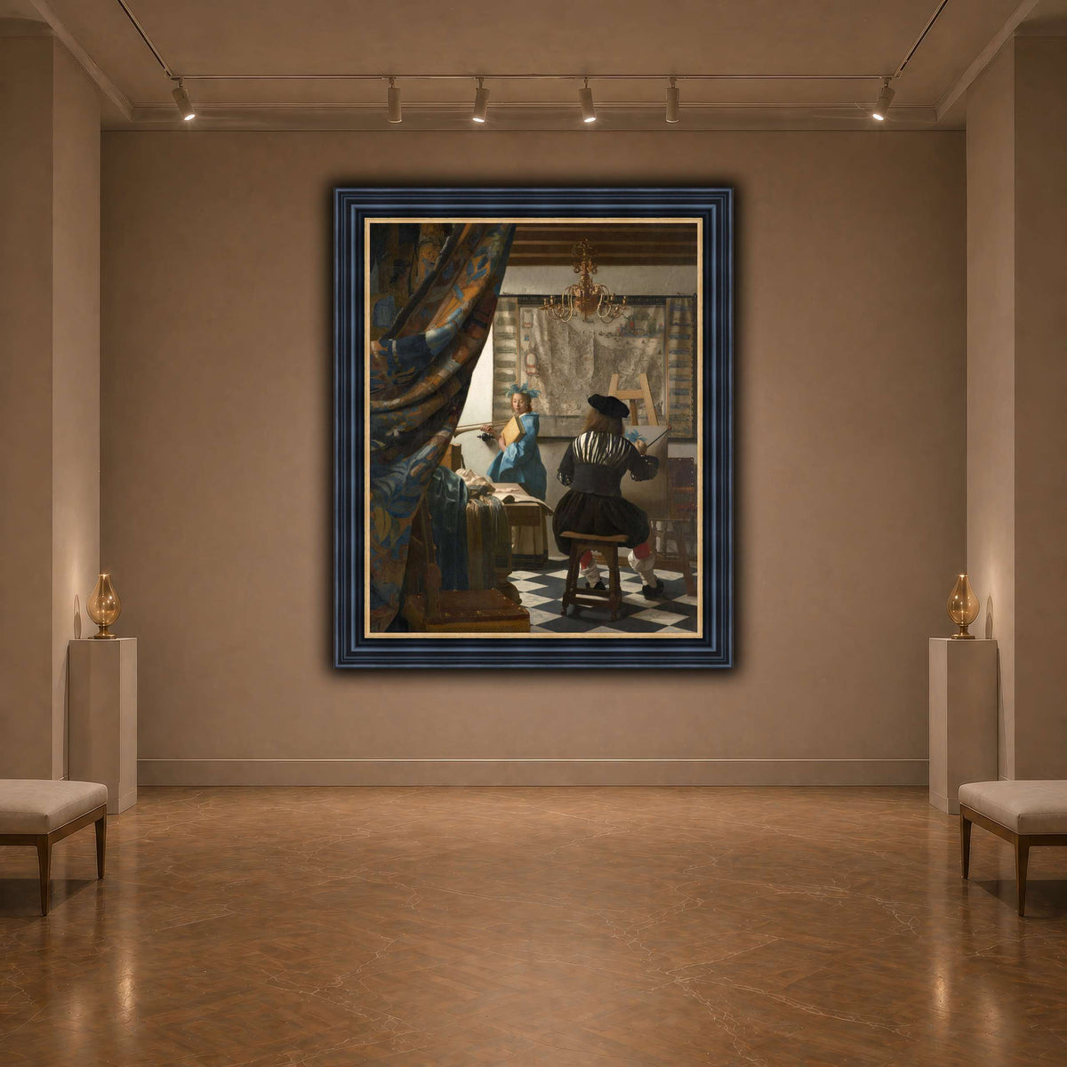 Jan_Vermeer_-_The_Art_of_Painting_ dark neutral-agallery