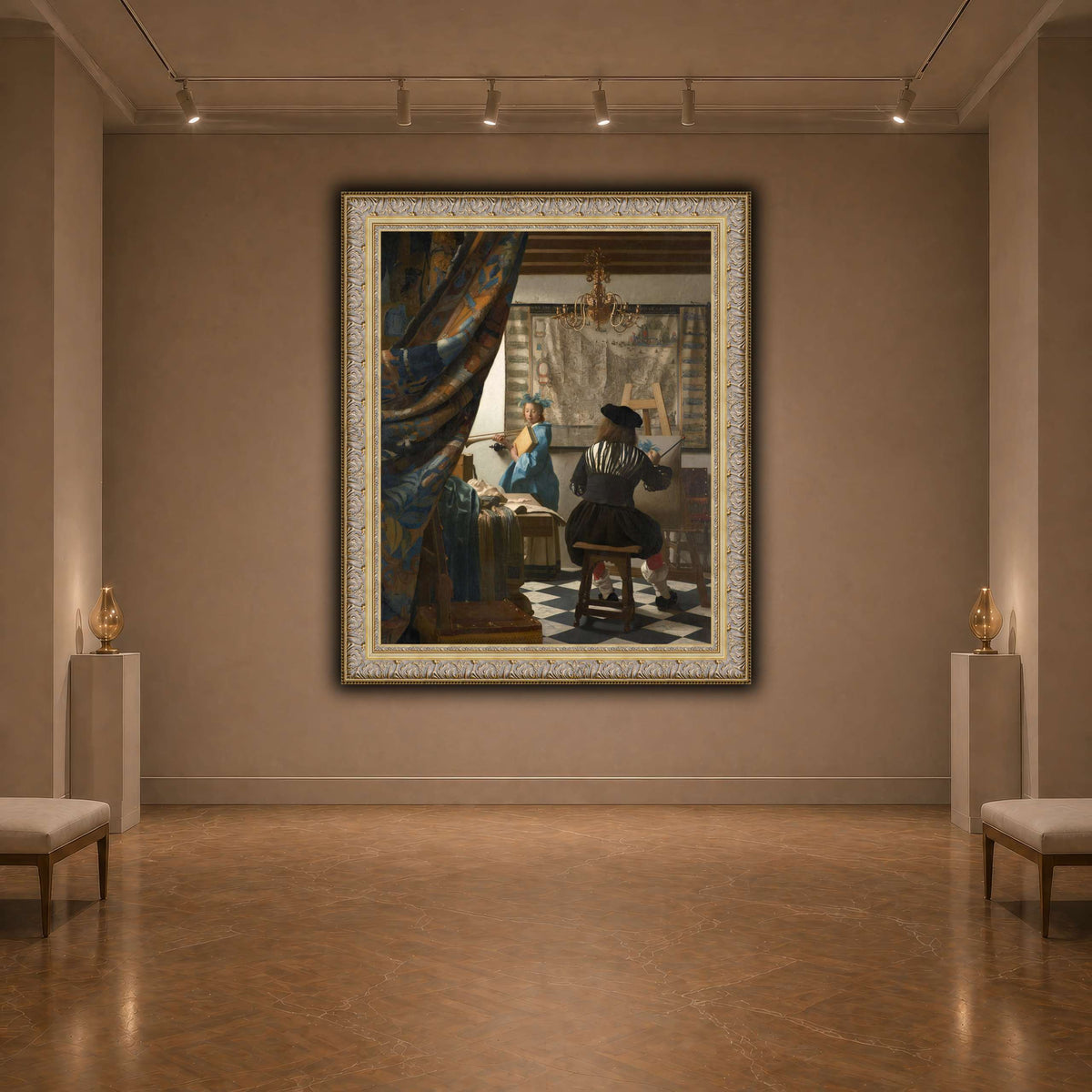 Jan_Vermeer_-_The_Art_of_Painting_ dark neutral-agallery