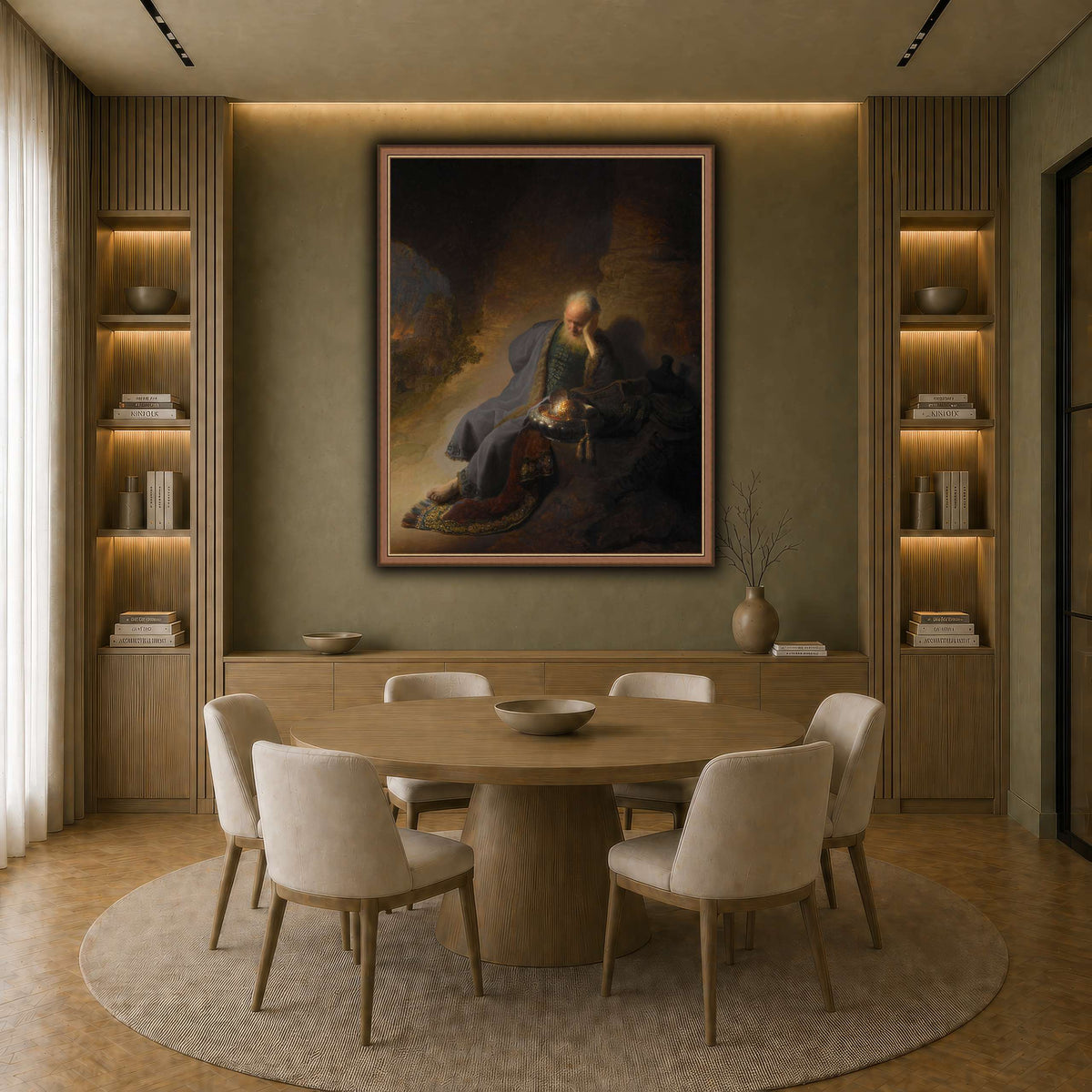 Jeremia_treurend_over_de_verwoesting_Rembrandt-van-Rijn earth-dining room