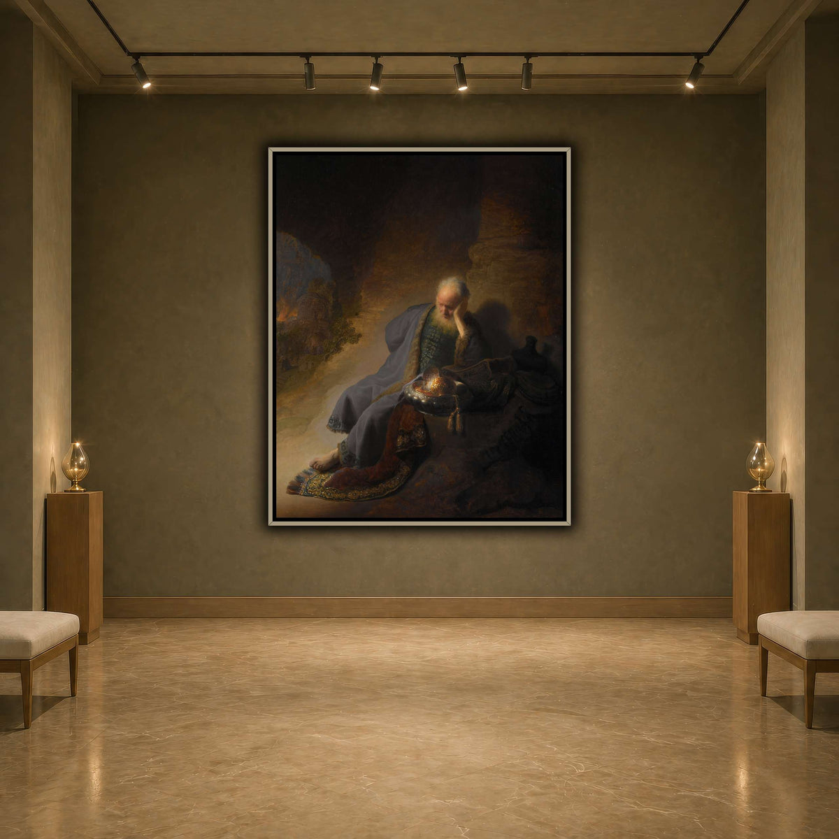 Jeremia_treurend_over_de_verwoesting_Rembrandt-van-Rijn earth-agallery