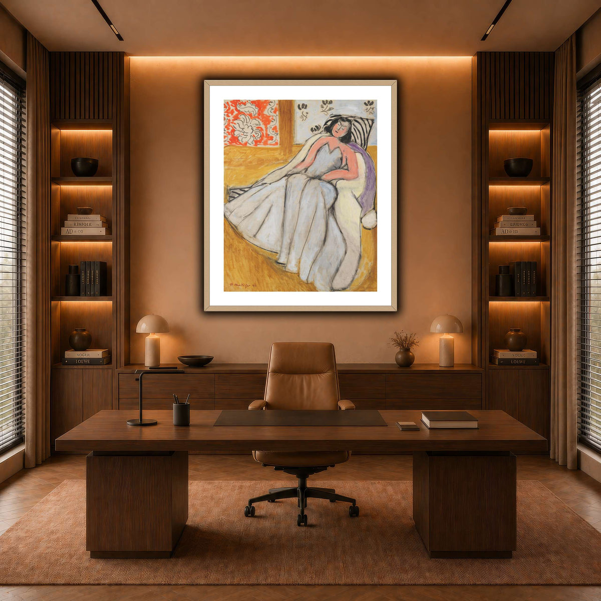 Jeune_Femme_à_la_pelisse_blanche_Henri_Matisse warm-office