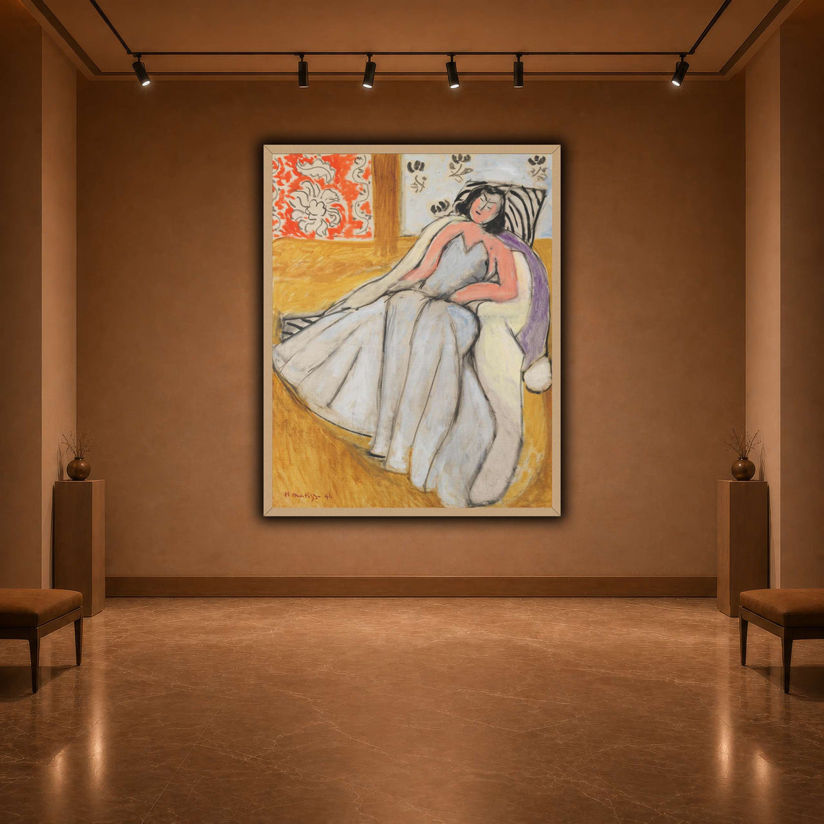 Jeune_Femme_à_la_pelisse_blanche_Henri_Matisse warm-agallery