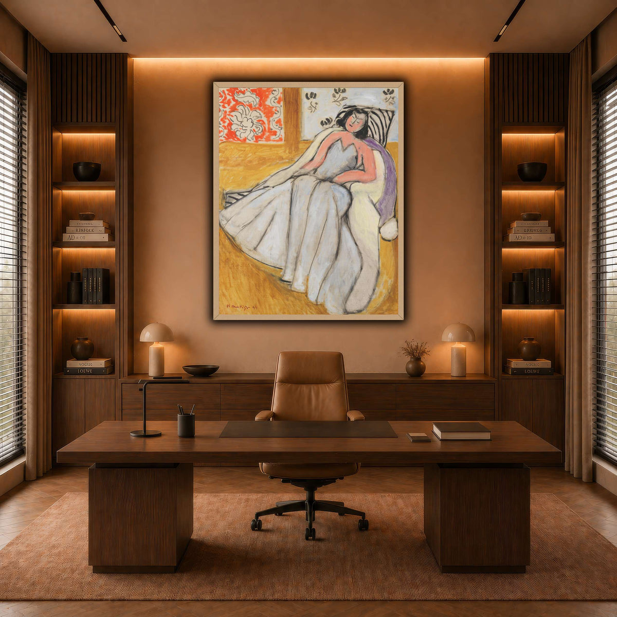 Jeune_Femme_à_la_pelisse_blanche_Henri_Matisse warm-office