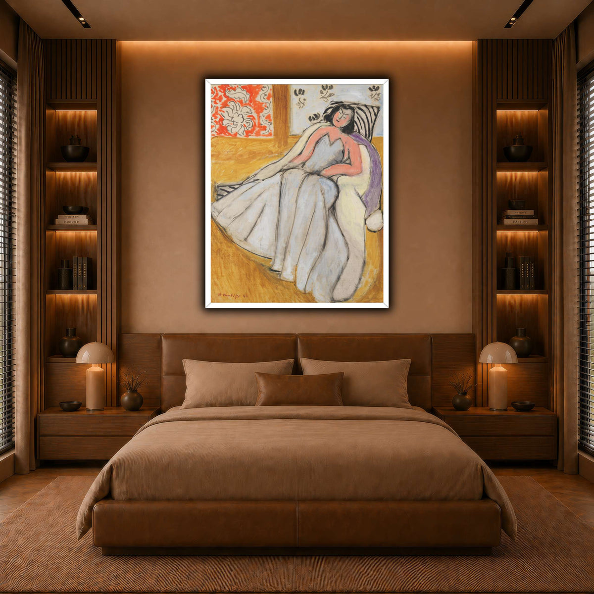 Jeune_Femme_à_la_pelisse_blanche_Henri_Matisse warm-bedroom