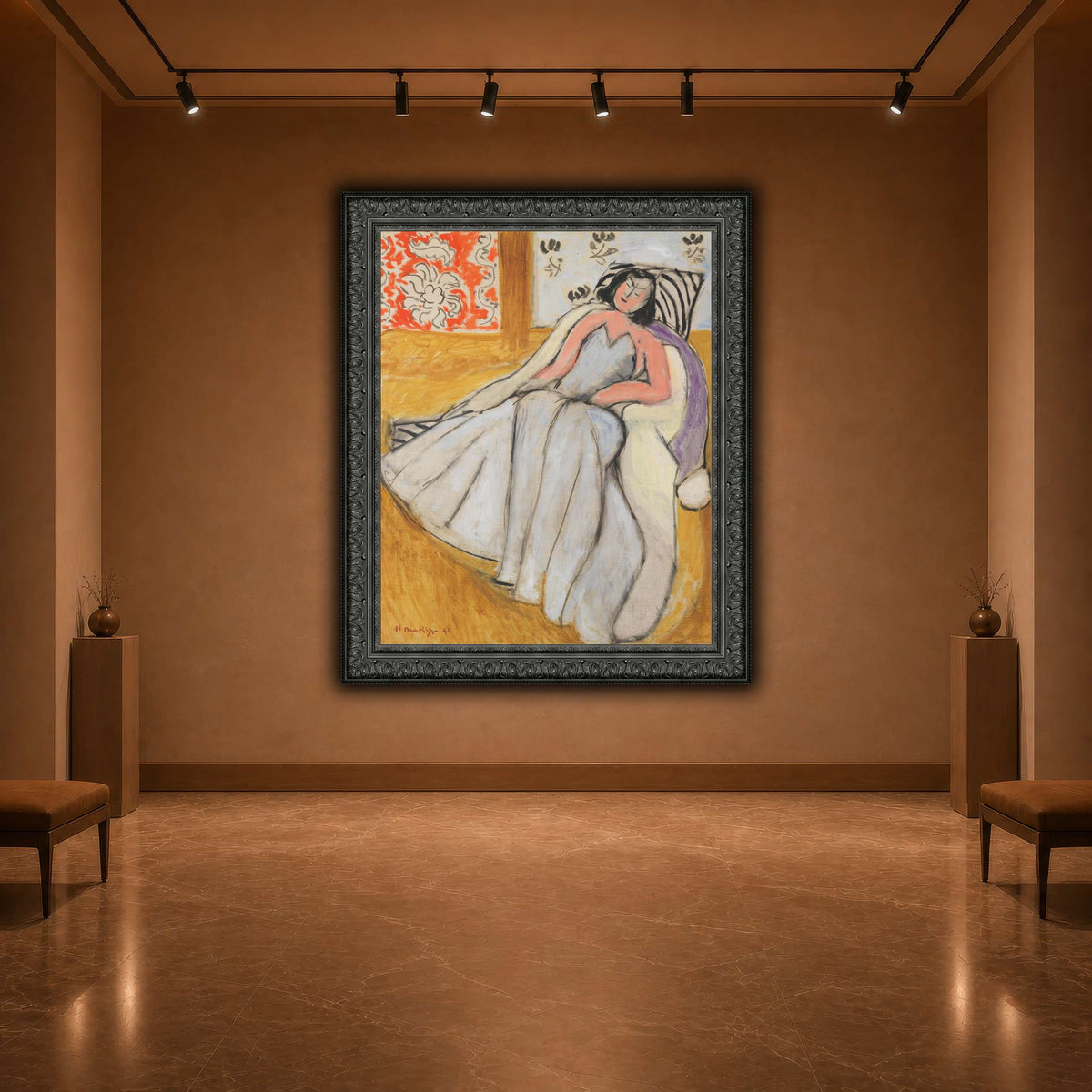 Jeune_Femme_à_la_pelisse_blanche_Henri_Matisse warm-agallery