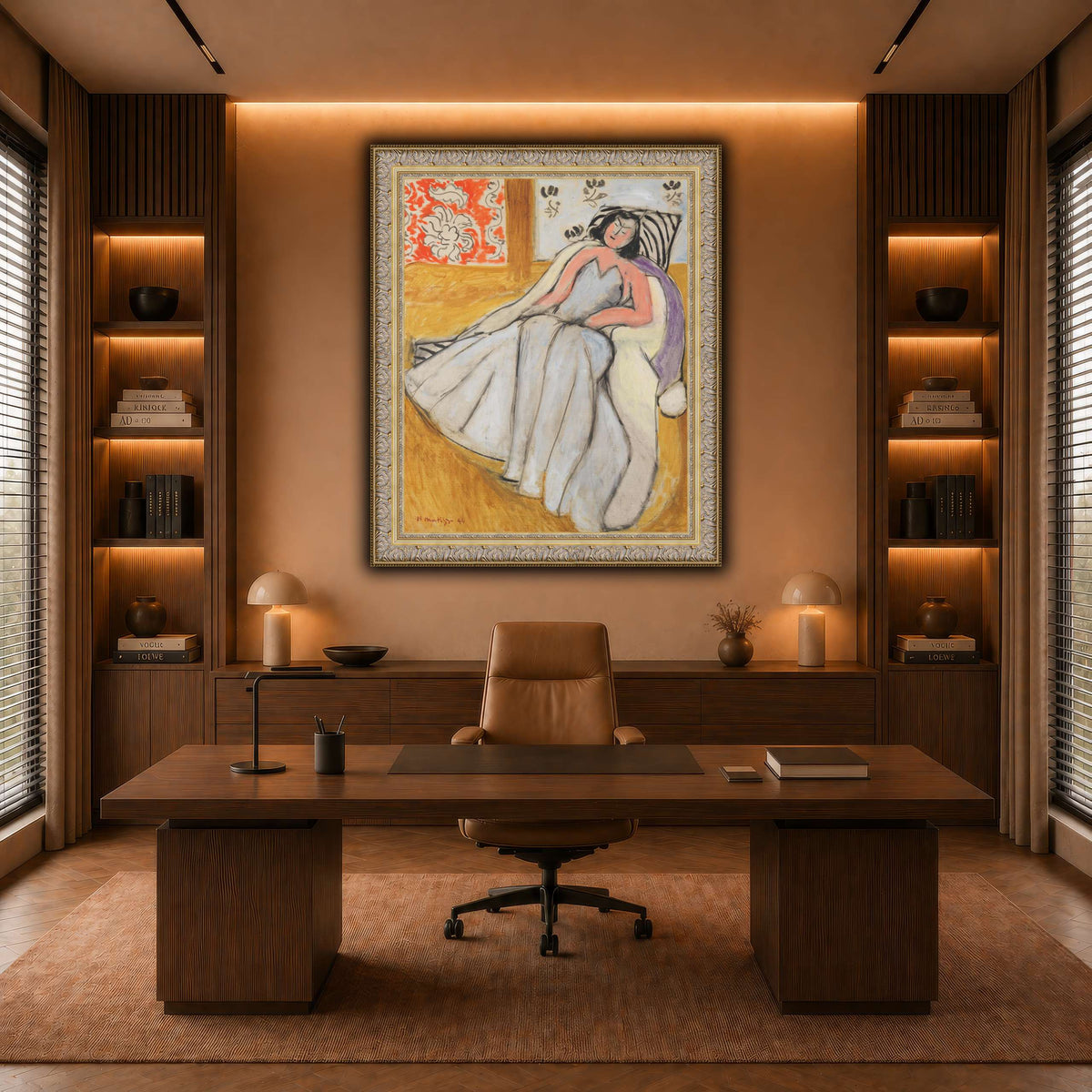 Jeune_Femme_à_la_pelisse_blanche_Henri_Matisse warm-office