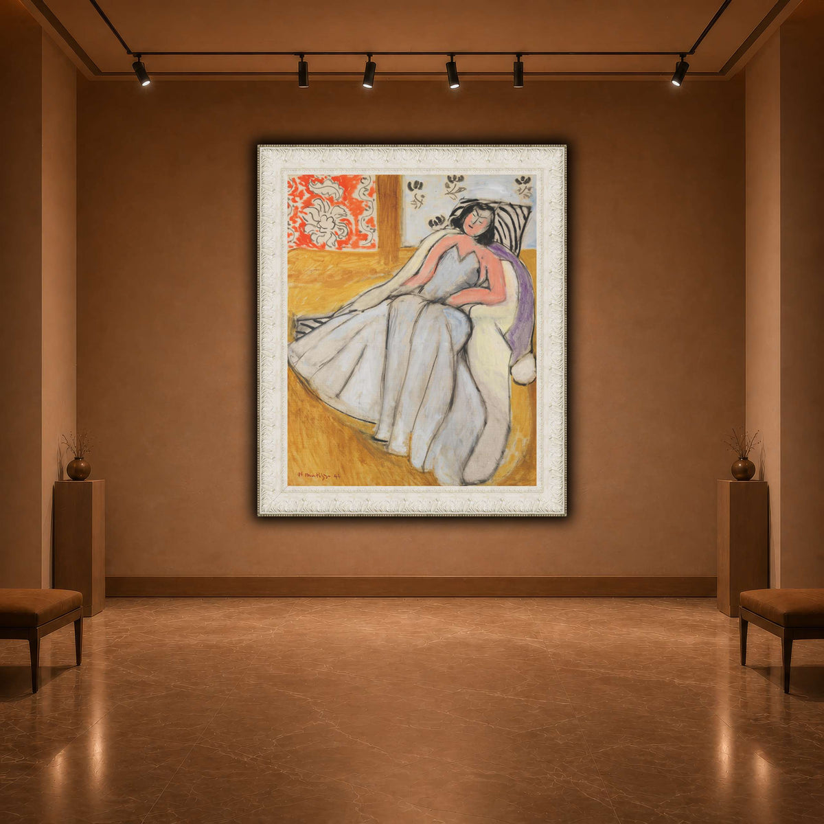 Jeune_Femme_à_la_pelisse_blanche_Henri_Matisse warm-agallery