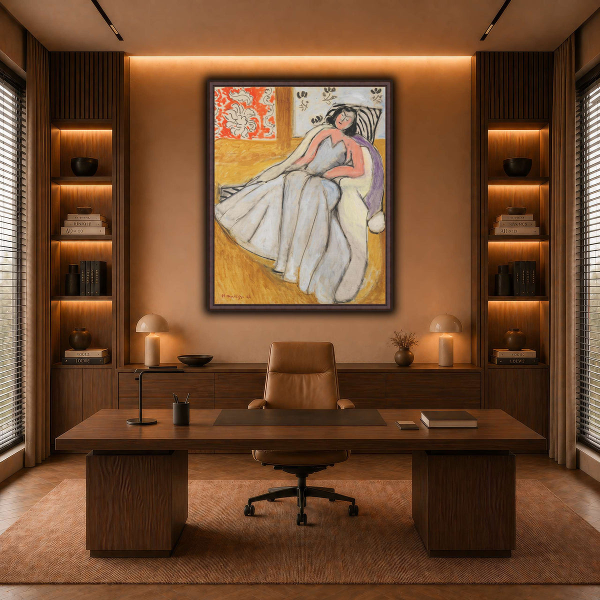 Jeune_Femme_à_la_pelisse_blanche_Henri_Matisse warm-office