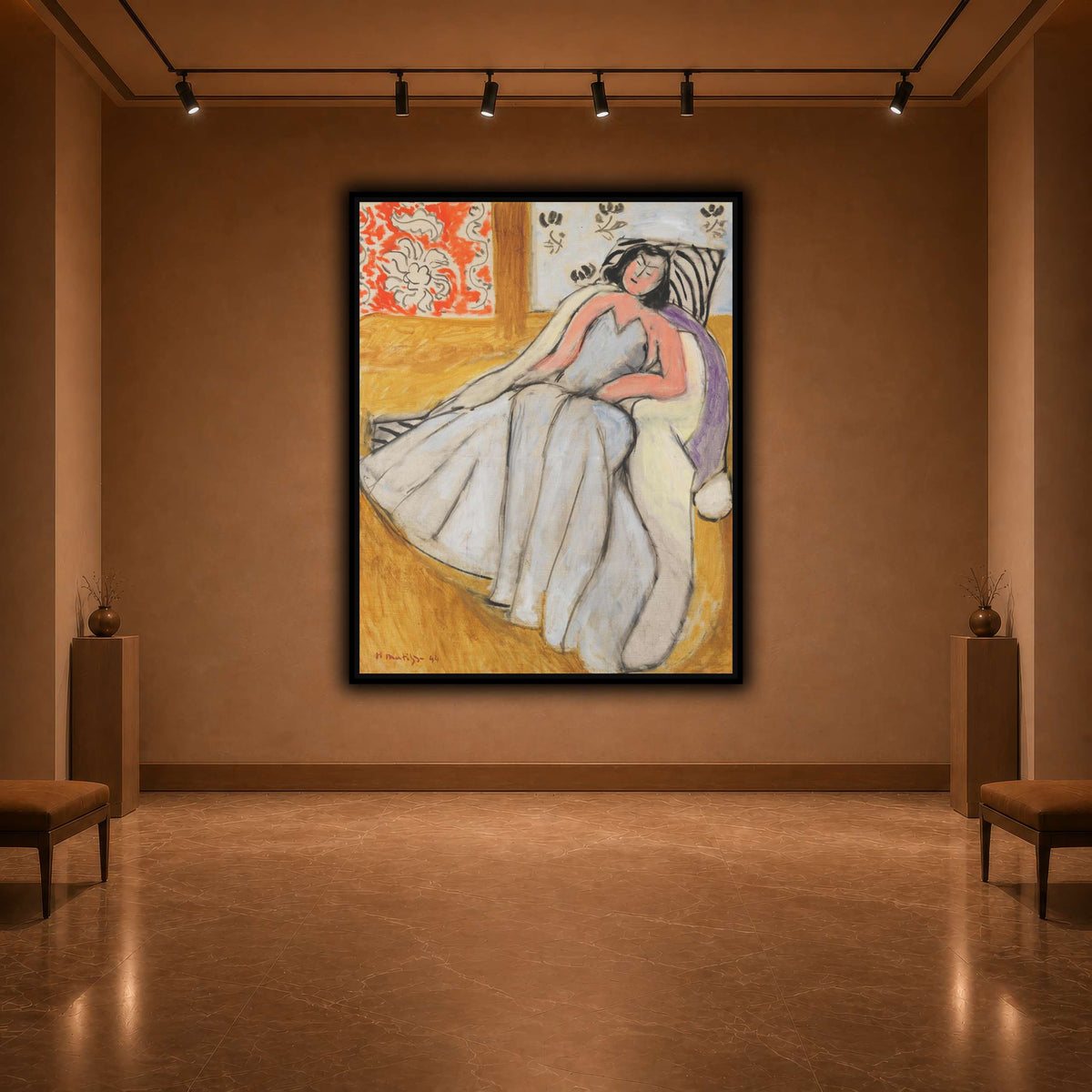 Jeune_Femme_à_la_pelisse_blanche_Henri_Matisse warm-agallery