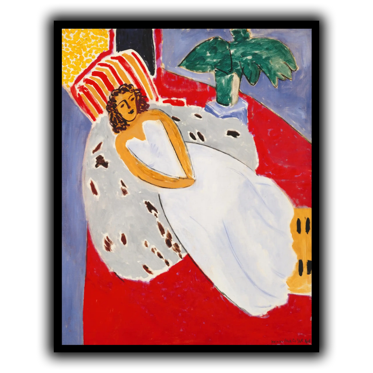 Jeune_Femme_en_blanc,_fond_rouge_Henri_Matisse