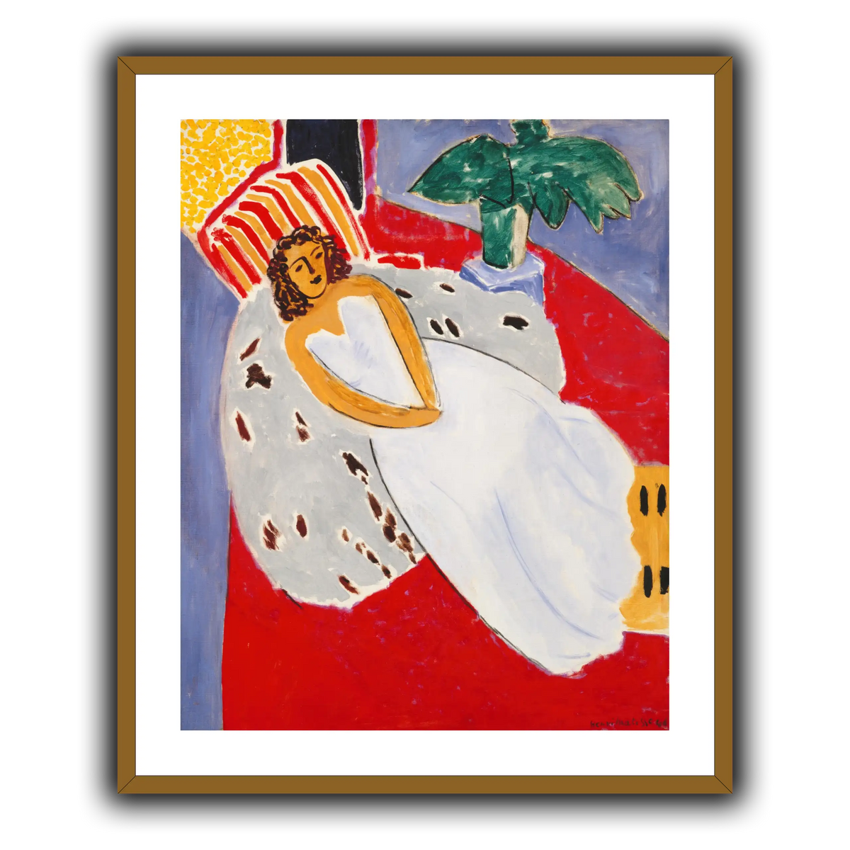 Jeune_Femme_en_blanc,_fond_rouge_Henri_Matisse