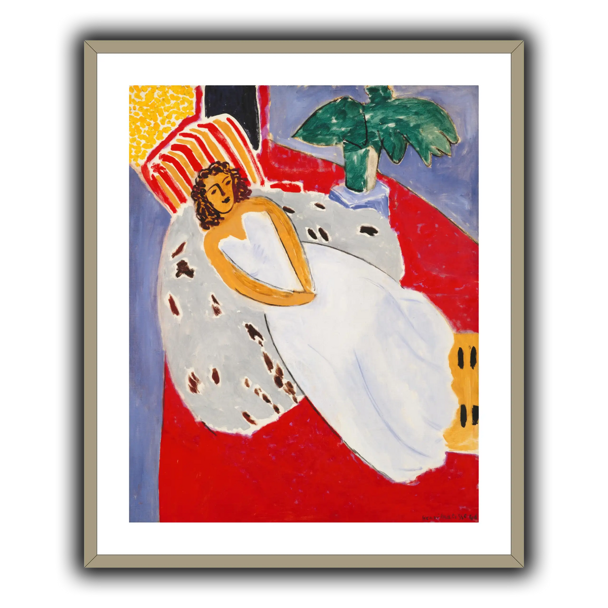 Jeune_Femme_en_blanc,_fond_rouge_Henri_Matisse