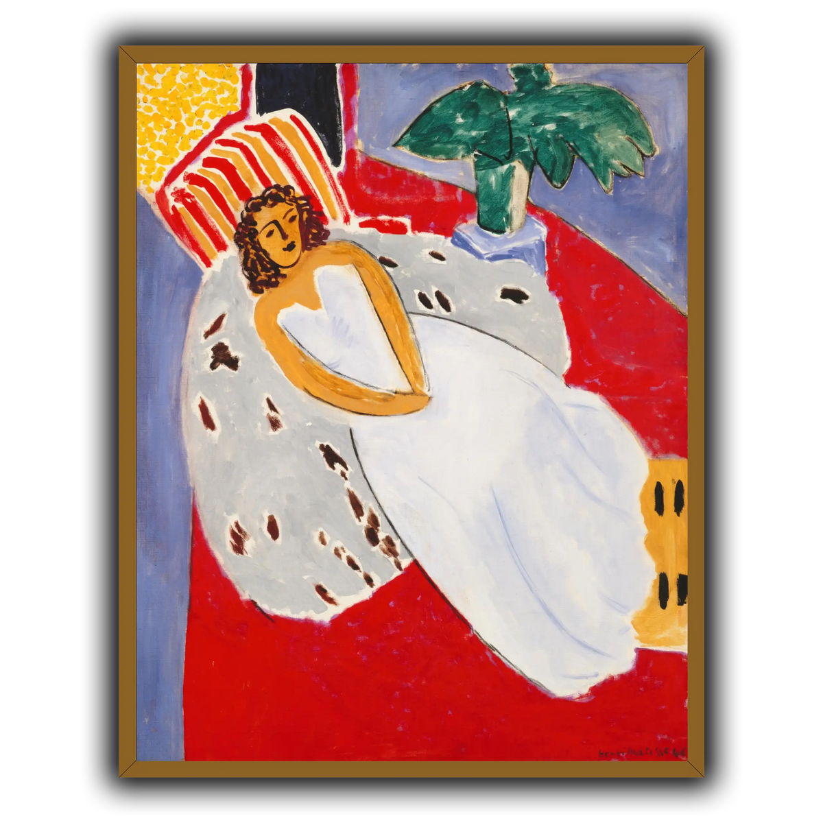 Jeune_Femme_en_blanc,_fond_rouge_Henri_Matisse