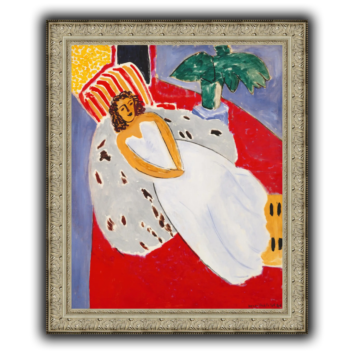 Jeune_Femme_en_blanc,_fond_rouge_Henri_Matisse