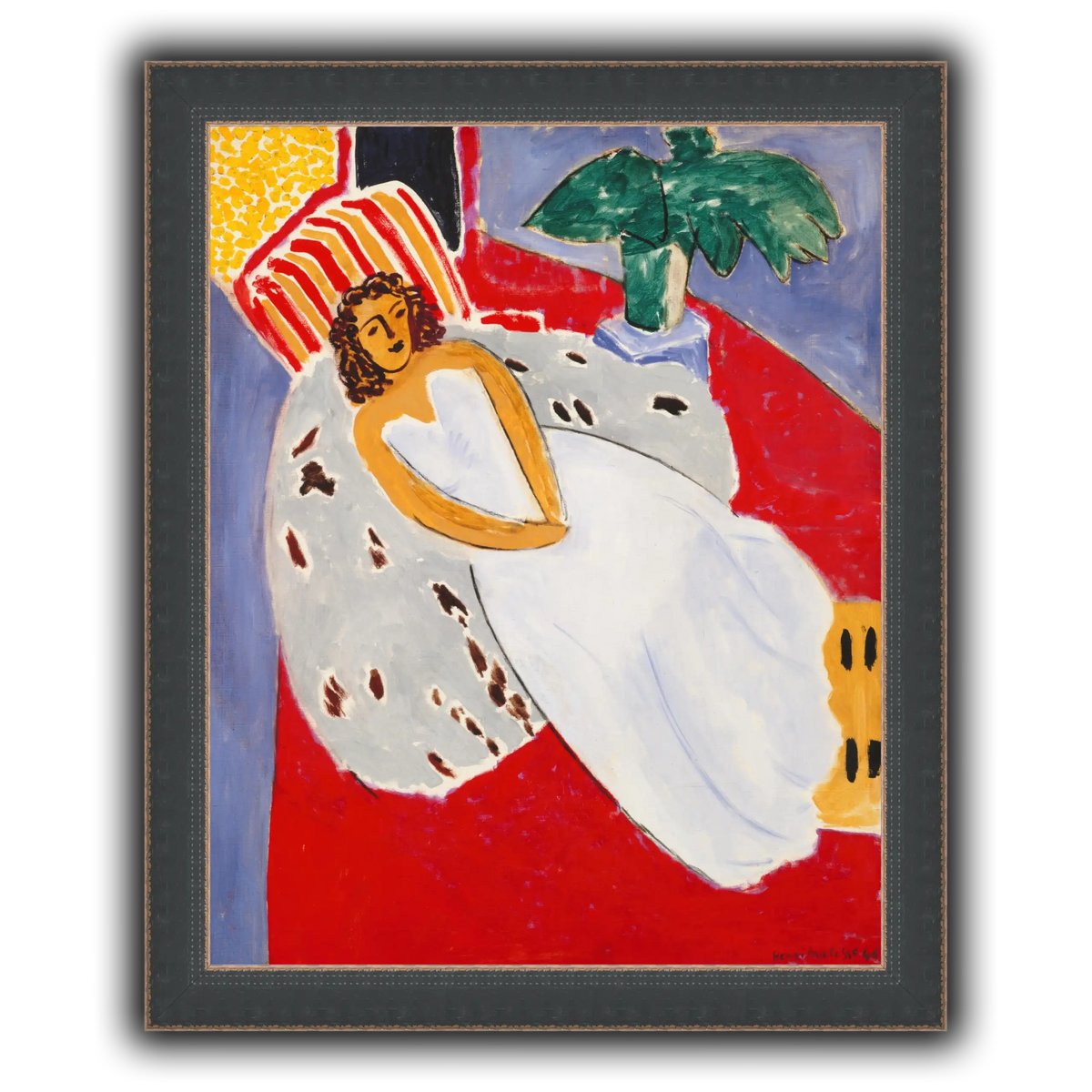Jeune_Femme_en_blanc,_fond_rouge_Henri_Matisse