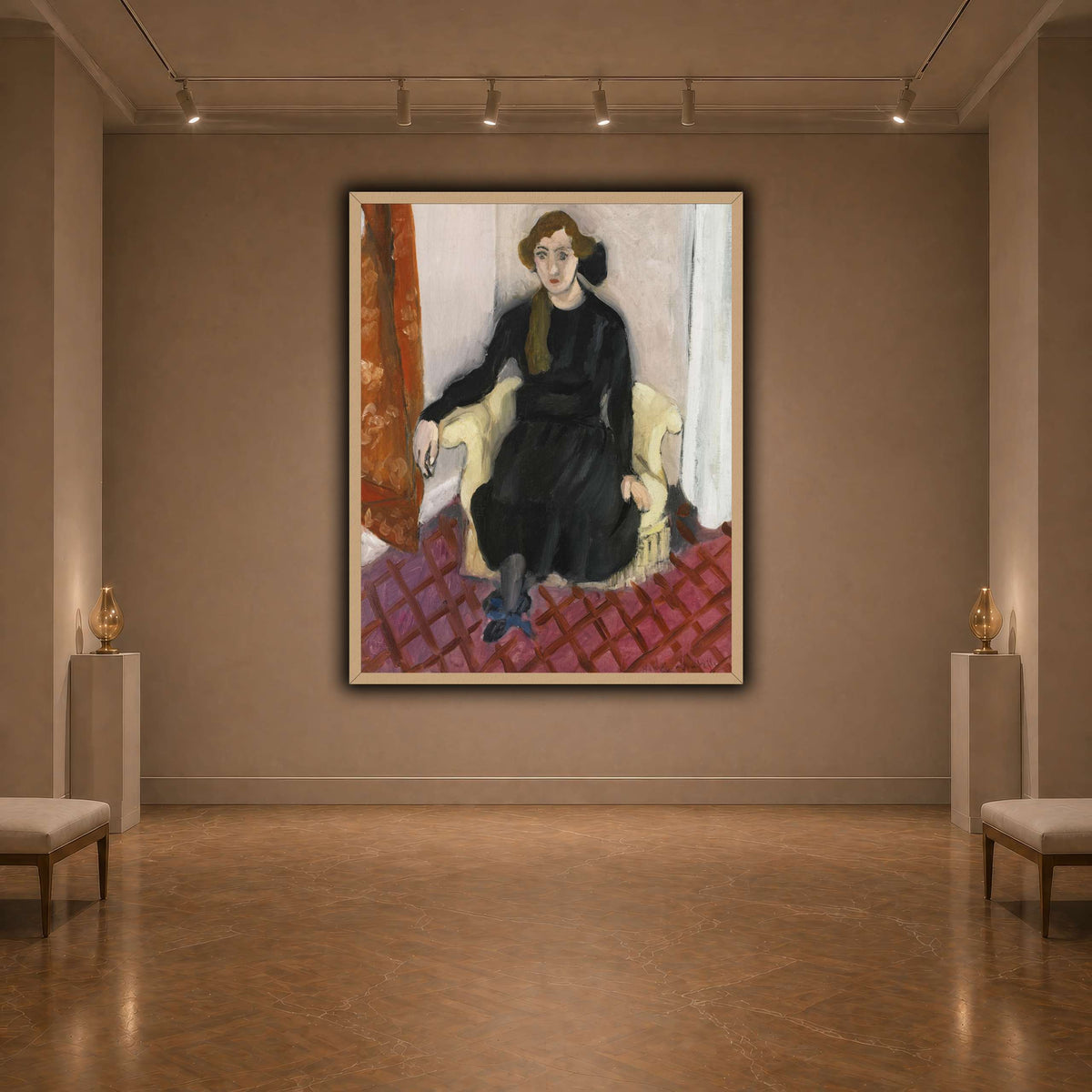 Jeune_fille_Henri_Matisse dark neutral-agallery