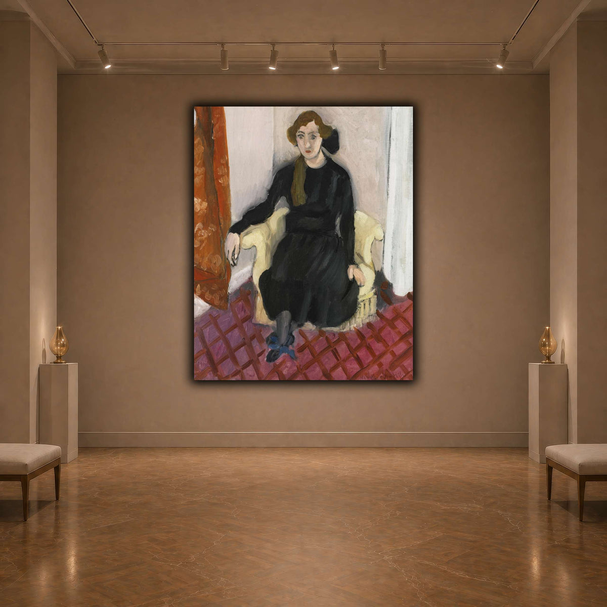 Jeune_fille_Henri_Matisse dark neutral-agallery