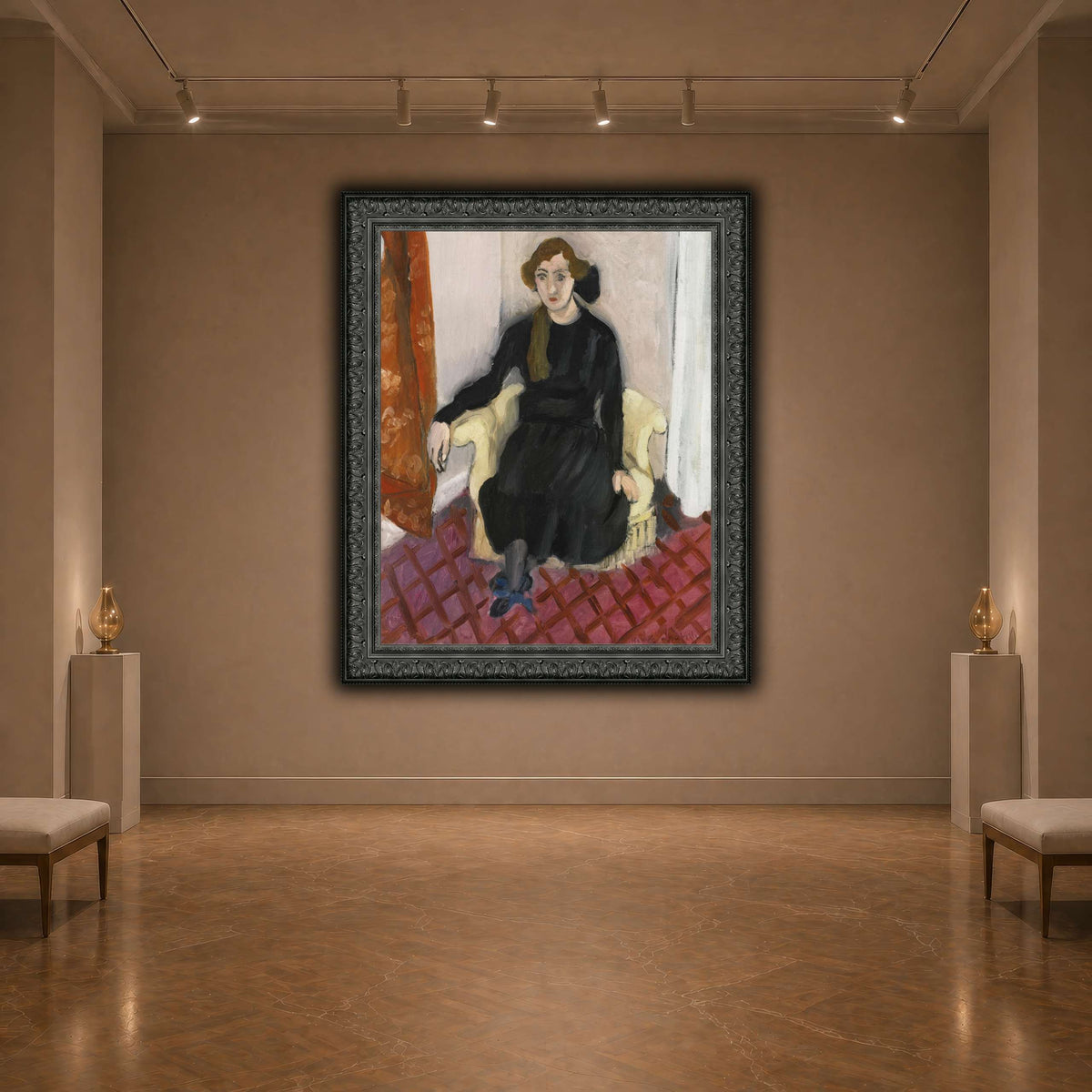 Jeune_fille_Henri_Matisse dark neutral-agallery