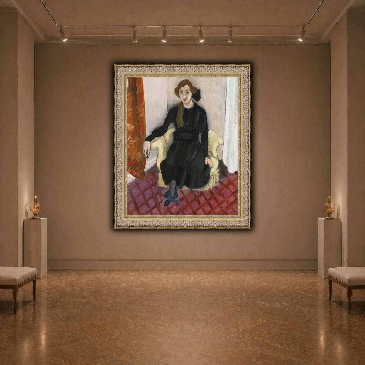 Jeune_fille_Henri_Matisse dark neutral-agallery