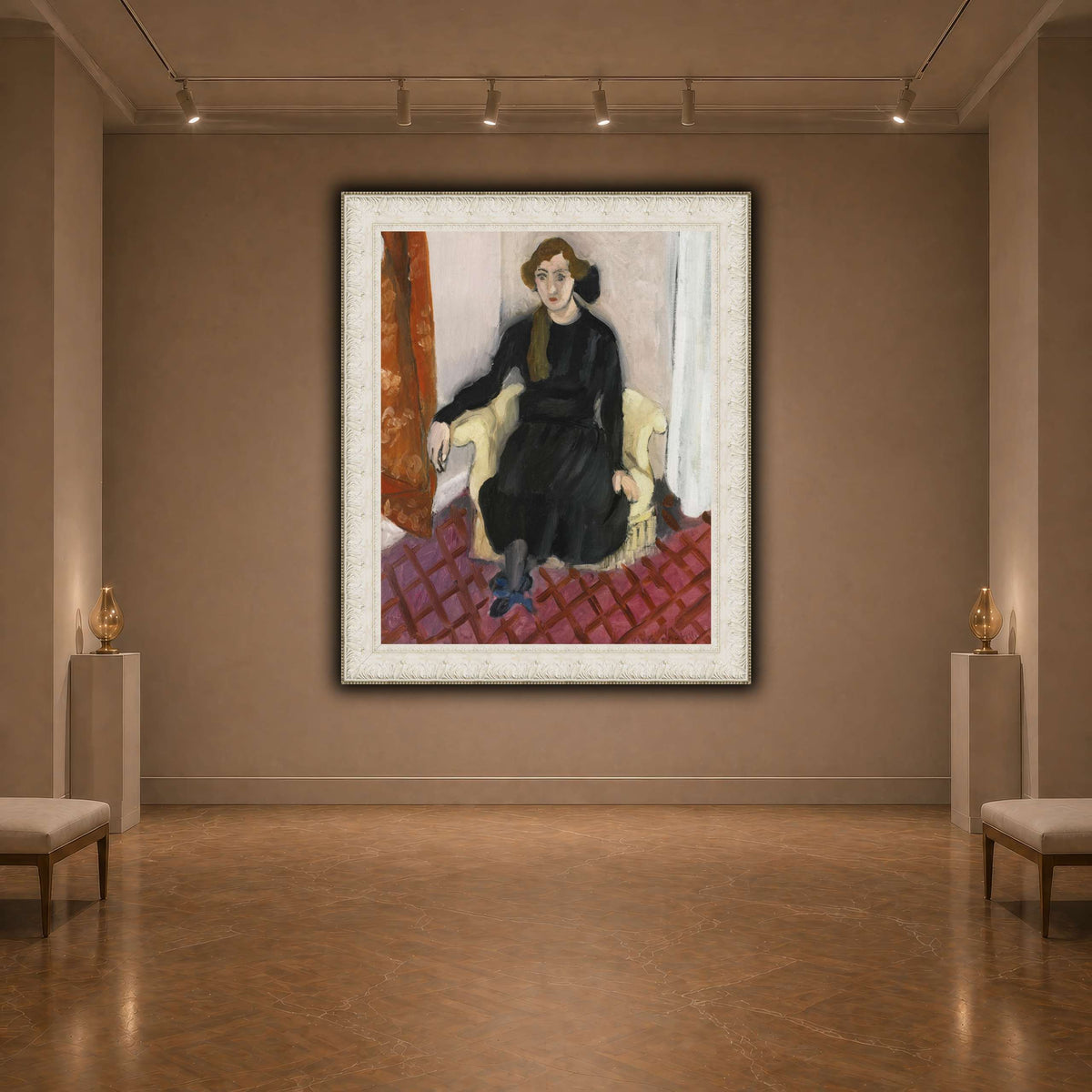 Jeune_fille_Henri_Matisse dark neutral-agallery